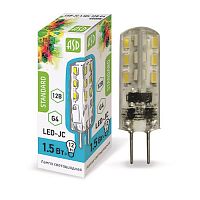 Лампа светодиодная (низковольтная) ASD Standart JC Капсула G4 12В 1,5Вт 135Лм 4000К 11х37мм картинка 